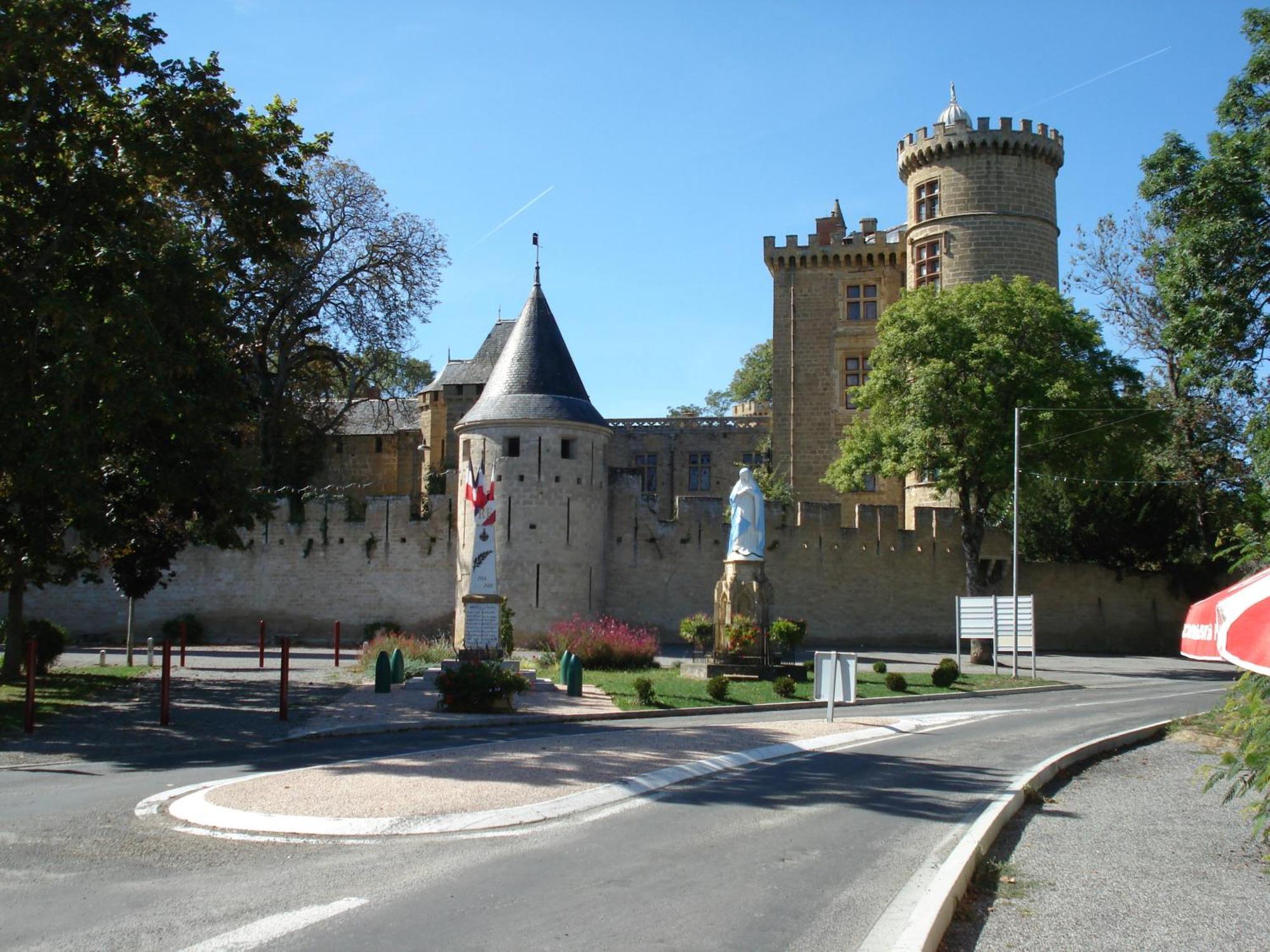 מלון Saint-Blancard Relais Du Chateau מראה חיצוני תמונה
